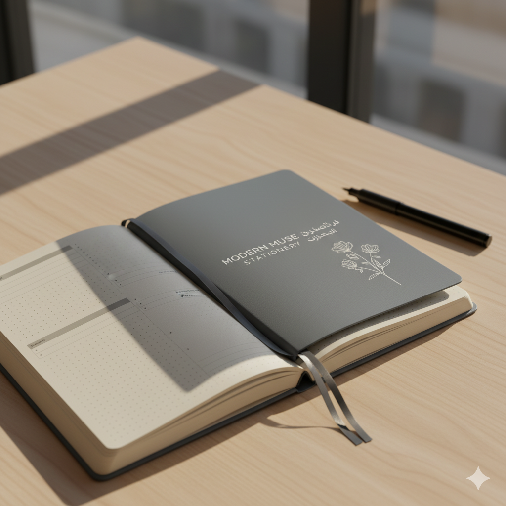 Minimalist Dotted Grid Notebook (A5)